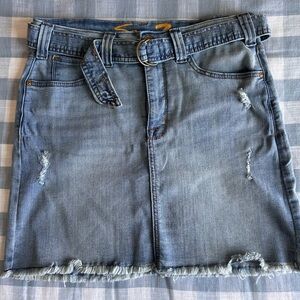 Denim skirt